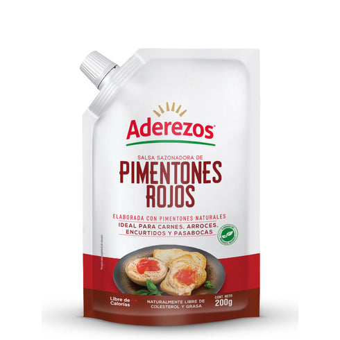 SALSA DE PIMENTOS ADEREZOS 200G